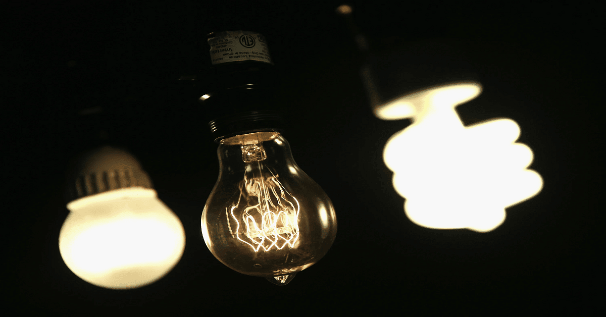 Electricity Bulb Lighting in night